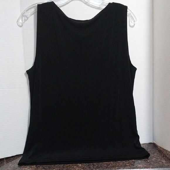 Chico's Classic Black Tank Top...size 2 - Picture 2 of 2